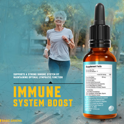 Lymphatic Support Liquid – Natural Immune Booster for Lymphatic Drainage, Fluid Balance, and Daily Cleanse, Easy - Absorb Liquid Formula for Wellness Support, 2 Fl Oz (Copy)